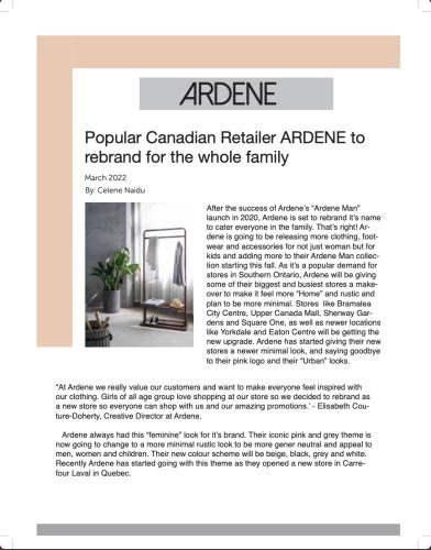 MOCK Press Release for Ardene (pg 1)